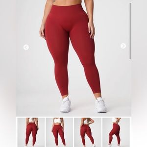 NVGTN Carmine Solid Seamless Leggings